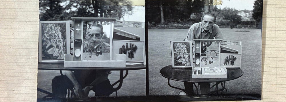 Marcel Duchamp – Autograph-Indexed Notebook