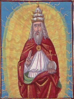 Item #1009 Illuminated Manuscript: Prayer to God, the Father. illuminated Manuscript