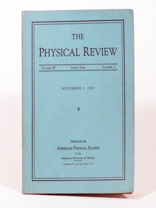 Item #1301 Mathematical Formulation of the Quantum Theory of Electromagnetic Interaction. RICHARD...