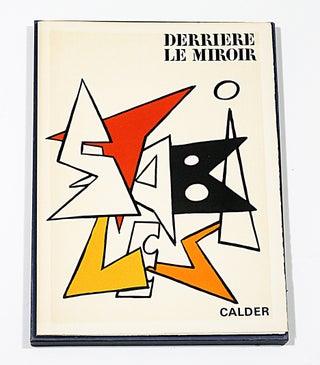 Item #1322 Stabiles: Derriere le Miroir 141. ALEXANDER CALDER