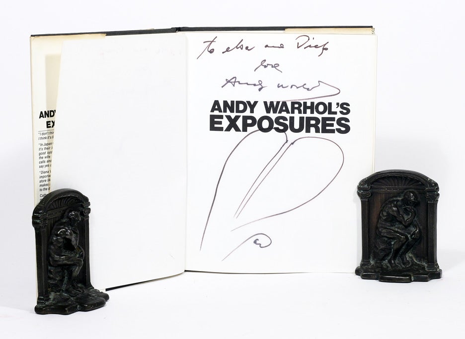 Andy Warhol's Exposures | ANDY WARHOL | 1st Edition