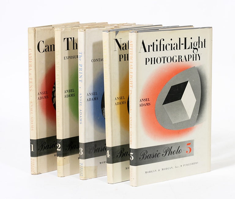 Item #1485 Basic Photo Series: Camera & Lens, (2) The Negative, (3) The Print, (4) Natural-Light Photography, (5) Artificial Light Photography. Ansel Adams.