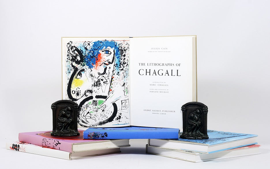 Chagall Complete Works The Lithographs of Chagall, Volumes I-VI Complete Set | MARC CHAGALL ...