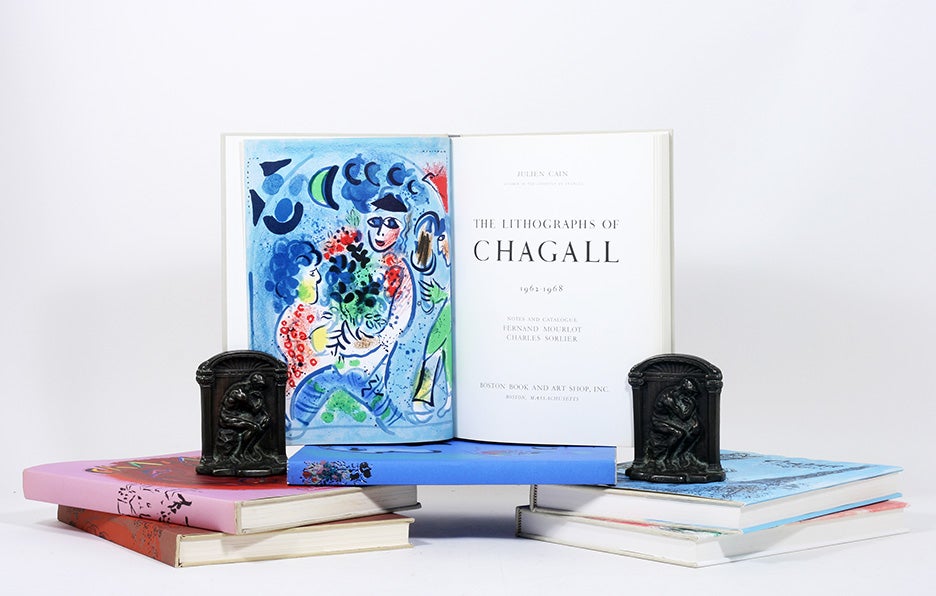 Chagall Complete Works The Lithographs of Chagall, Volumes I-VI Complete Set | MARC CHAGALL ...