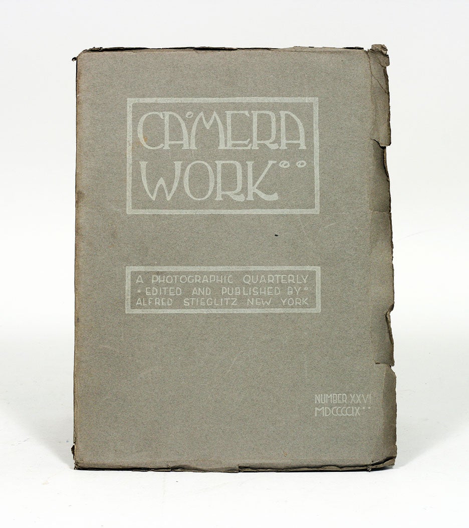 Camera Work: Issue Number 26 by ALFRED STIEGLITZ on Manhattan Rare Book  Company