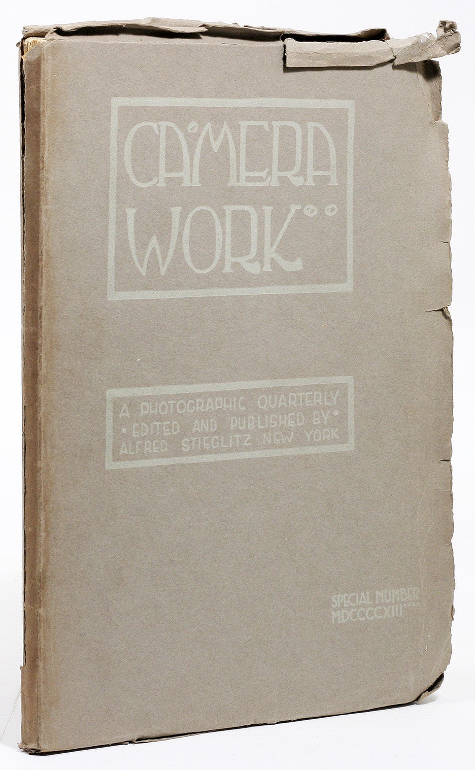 Camera Work: Special Number Issue | Alfred Stieglitz | 1st Edition