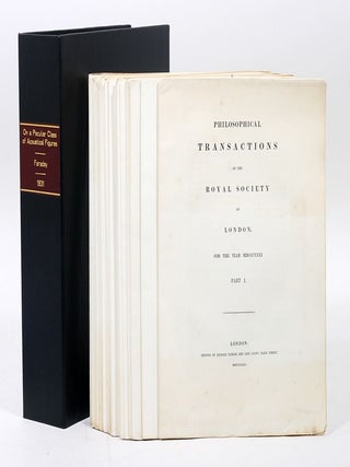 Item #1703 On a Peculiar Class of Acoustical Figures; and on certain Forms assumed by groups of...