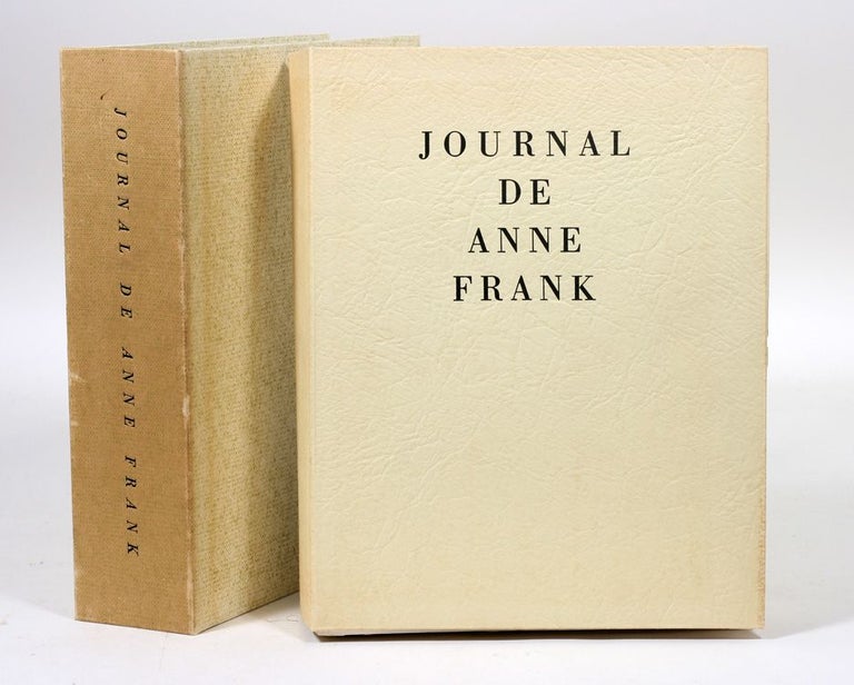 Item #1710 Journal de Anne Frank. MARC CHAGALL, ANNE FRANK.