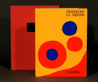 Item #181 Derriere Le Miroir. Calder. Special Number 201. Alexander Calder