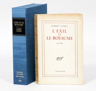 Item #1847 L'exile et le royaume [Exile and the Kingdom]. ALBERT CAMUS