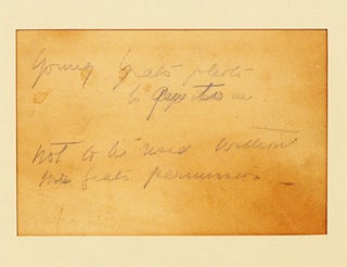 Photograph Signed