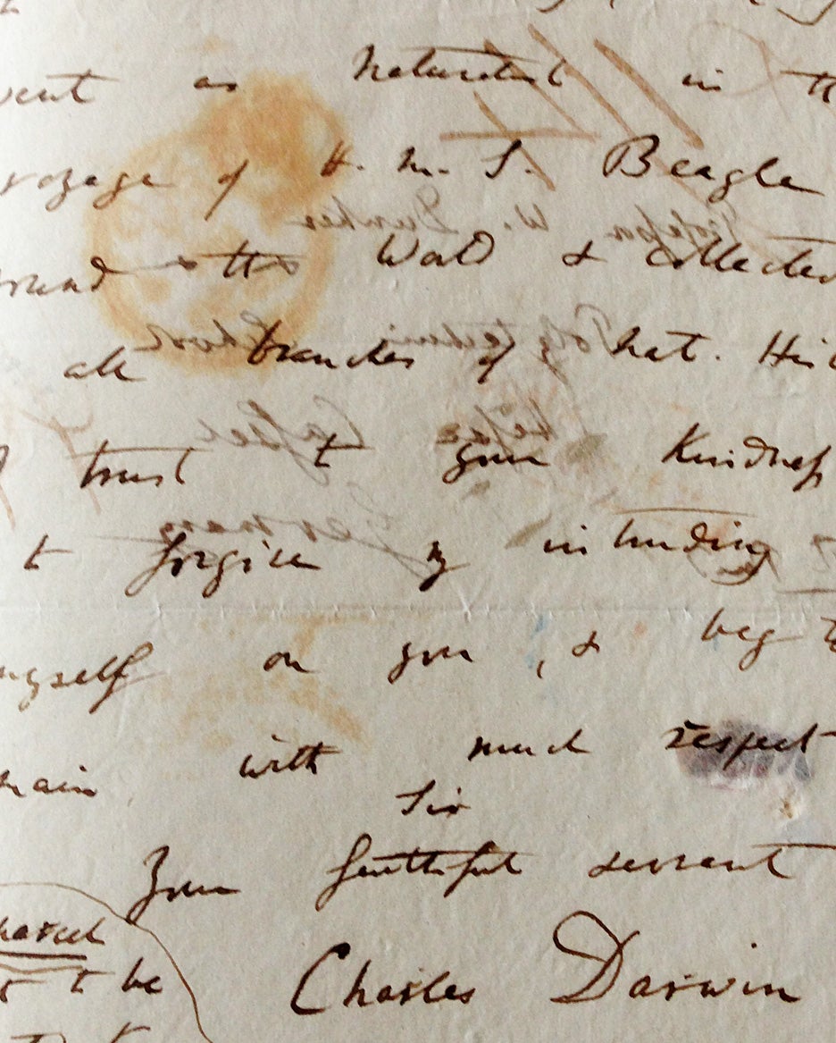 Autograph Letter Signed | CHARLES DARWIN