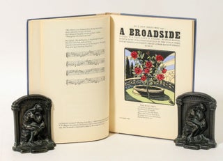BROADSIDES, A COLLECTION OF NEW AND OLD SONGS, 1935.