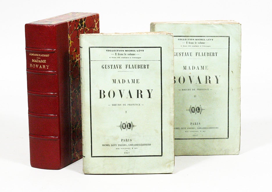 Madame Bovary. Moeurs de Province | GUSTAVE FLAUBERT | First edition