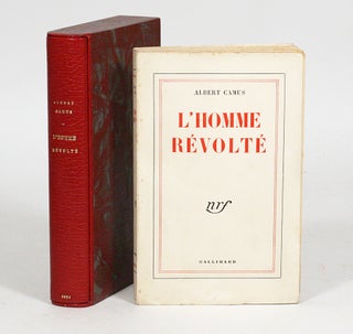 Item #2058 L’Homme Révolté [The Rebel]. ALBERT CAMUS