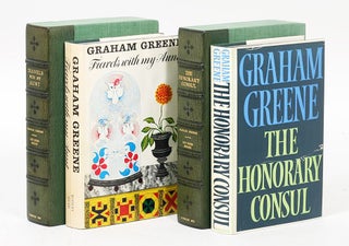 Item #2075 Travels with my Aunt [AND] The Honorary Consul. GRAHAM GREENE