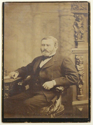Item #2081 Large Albumen Photograph. ULYSSES S. GRANT