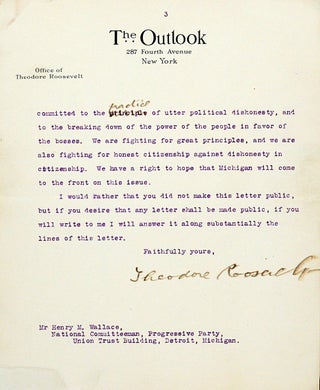 Typed Letter Signed