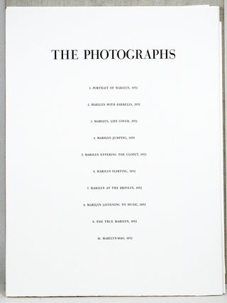 Halsman/Marilyn: Portfolio of Ten Photographs of Marilyn Monroe