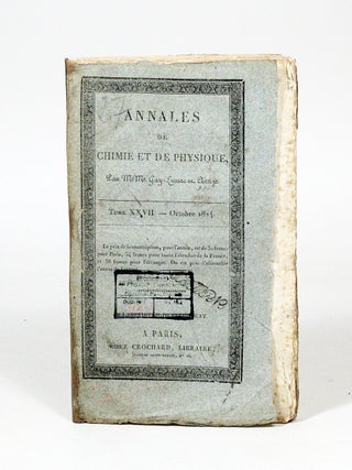 Remarques generales sur les Temp&eacute;ratures du globe terrestre et des espaces plan&eacute;taires [Fourier]. WITH: Ueber den Einfluss des atmosph&auml;rischen Kohlens&auml;uregehalts auf die Temperatur der Erdoberfl&auml;che [Arrhenius]