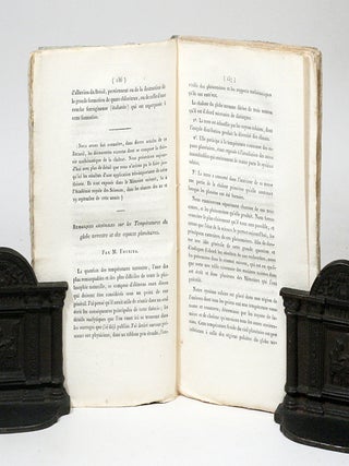 Remarques generales sur les Temp&eacute;ratures du globe terrestre et des espaces plan&eacute;taires [Fourier]. WITH: Ueber den Einfluss des atmosph&auml;rischen Kohlens&auml;uregehalts auf die Temperatur der Erdoberfl&auml;che [Arrhenius]