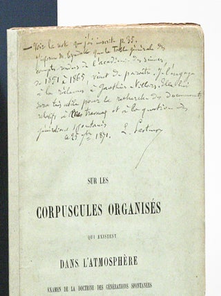Sur les corpuscules organisés qui existent dans l’atmosphère: Examen de la doctrine des générations spontanées (1861)