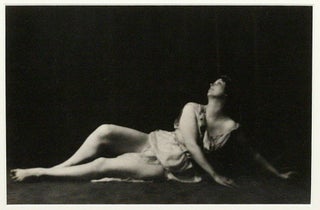 Item #2244 Silver Print Photograph. DANCE, ARNOLD GENTHE, ISADORA DUNCAN
