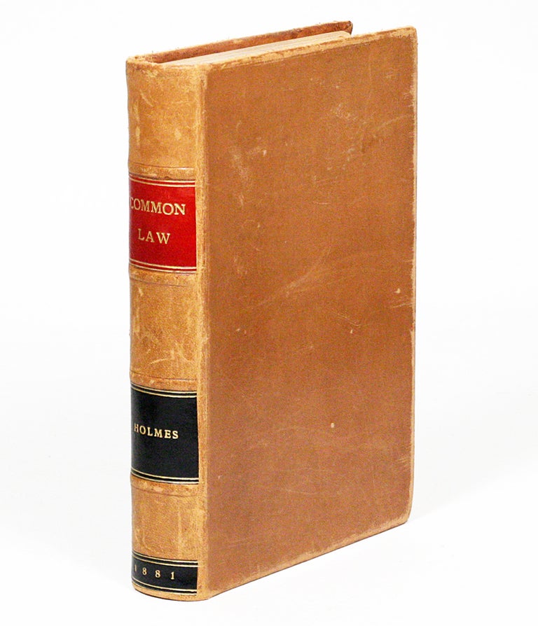 Item #2247 The Common Law. OLIVER WENDELL HOLMES JR.