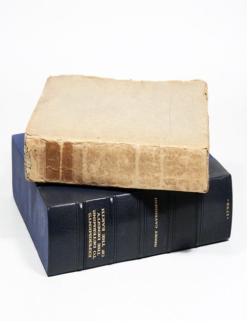 Item #2254 Experiments to Determine the Density of the Earth. HENRY CAVENDISH.