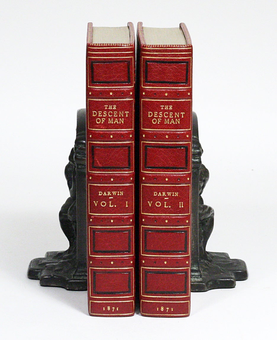 The Descent of Man, and Selection in Relation to Sex | CHARLES DARWIN |  First edition