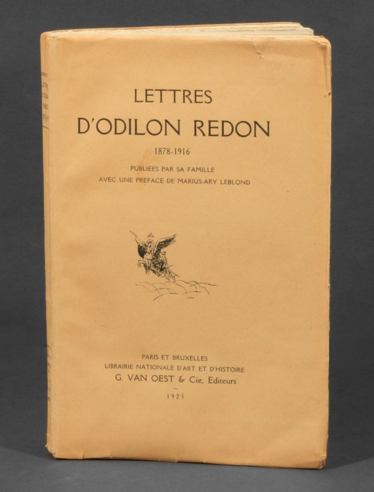 Item #233 Lettres D'Odilon Redon. Odilon Redon.