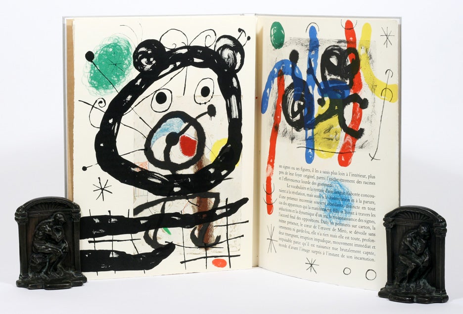 Derriere Le Miroir. Joan Miró. Peintures sur Cartons. Special