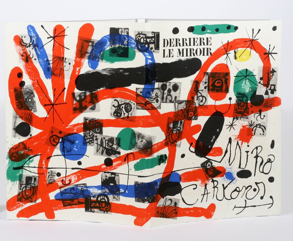 Derriere Le Miroir. Joan Miró. Peintures sur Cartons. Special Number  151-152 | Joan Miro | 1st Edition
