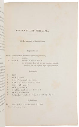 Arithmetices Principia Nova Methodo Exposita