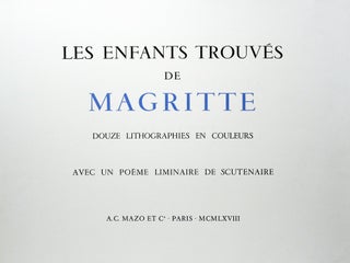 Les Enfants Trouvés de Magritte