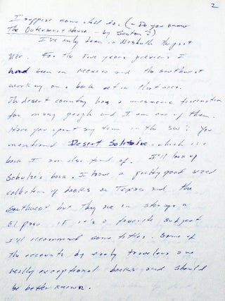 Autograph Letter Signed [&ldquo;Cormac&rdquo;]