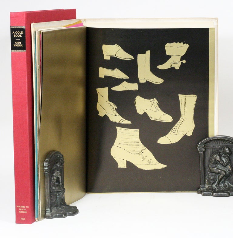 Item #2419 A Gold Book. ANDY WARHOL.