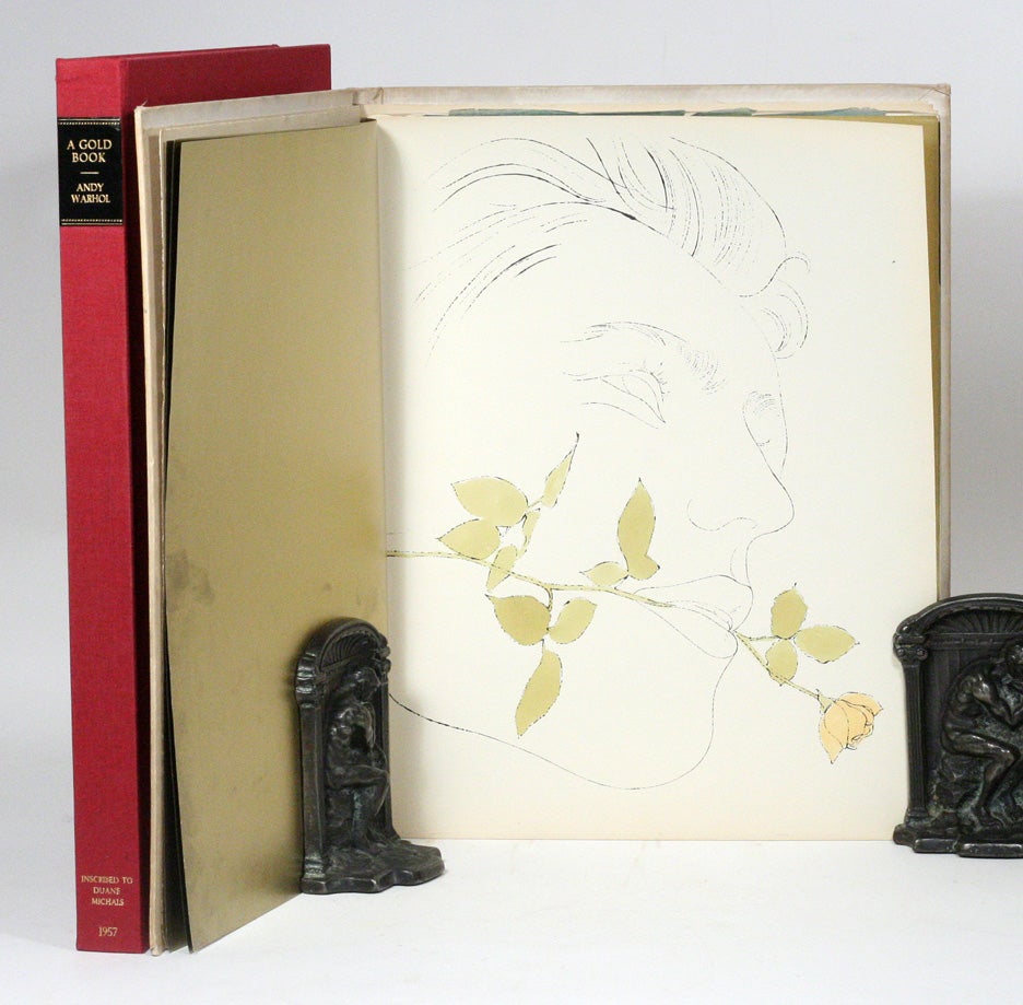 A Gold Book by ANDY WARHOL on Manhattan Rare Book Company