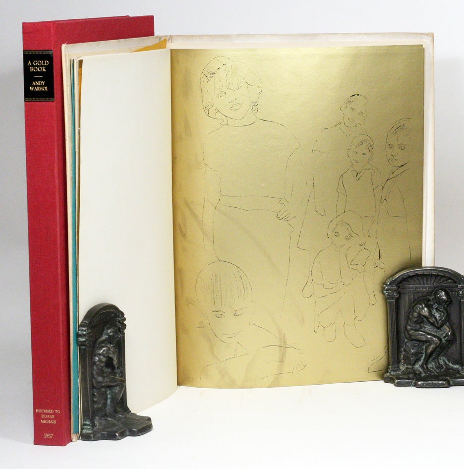 A Gold Book by ANDY WARHOL on Manhattan Rare Book Company