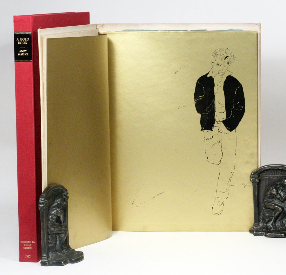 A Gold Book by ANDY WARHOL on Manhattan Rare Book Company