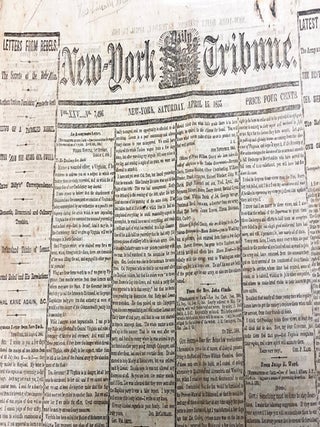The Assassination of Abraham Lincoln in the New York Daily Tribune