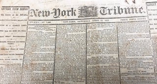 The Assassination of Abraham Lincoln in the New York Daily Tribune