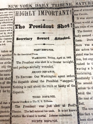 The Assassination of Abraham Lincoln in the New York Daily Tribune