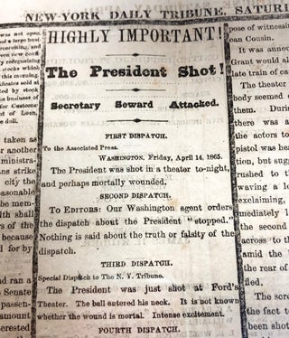 The Assassination of Abraham Lincoln in the New York Daily Tribune