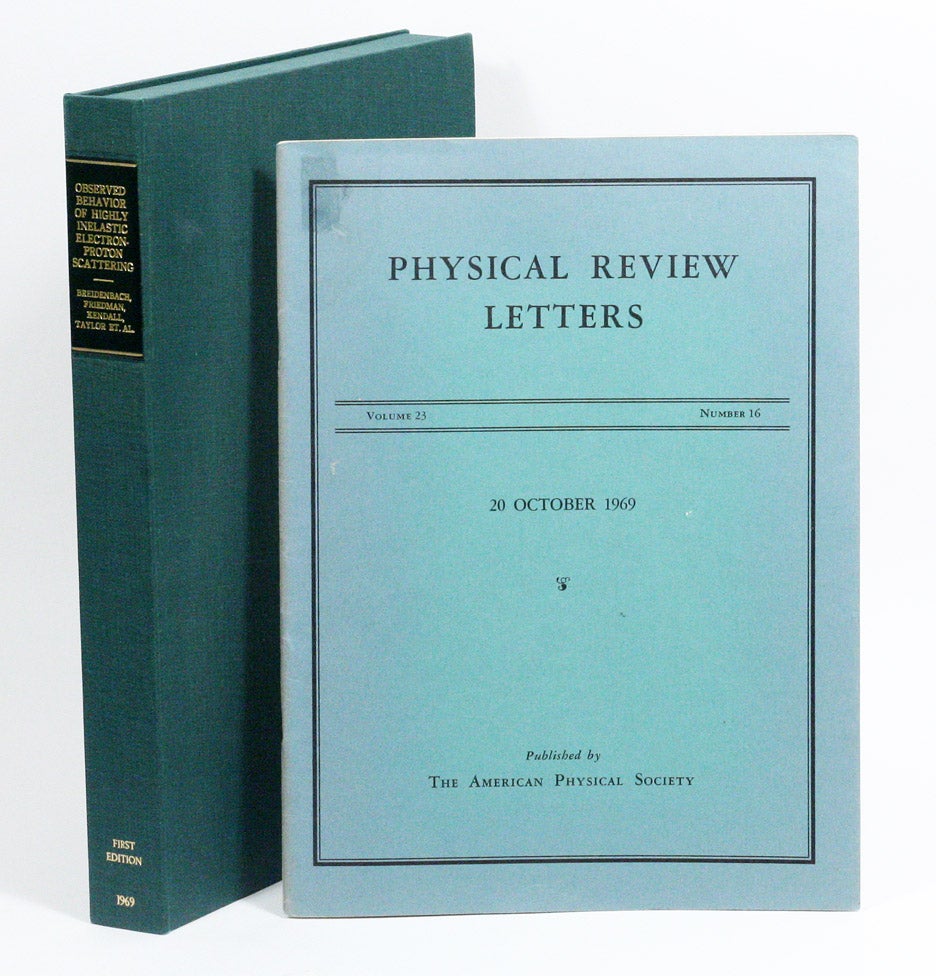 Observed Behavior of Highly Inelastic Electron-Proton Scattering. WITH ...