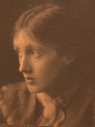 Photograph of Virginia Woolf with Her Father