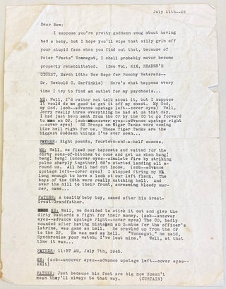 Signed Family Letters
