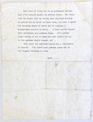 Signed Family Letters