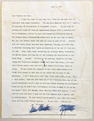 Signed Family Letters