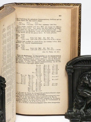 Ueber die Beziehungen der Eigenschaften zu den Atomgewichten der Elemente (“On the Relationship Between the Properties and Atomic Weights of the Elements”), IN Zeitschrift für Chemie (1869); WITH: Die Periodische Gesetzmässigkeit der Chemischen Elemente (“The Periodic Law of the Chemical Elements”), IN Annalen der Chemie und Pharmacie (1871)